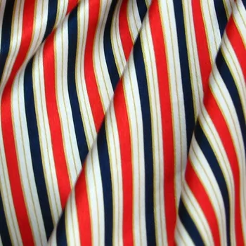 Vertical striped Navy wind cloth / simulation silk stretch satin fabric / hand clothing fabric /100cm*120cm
Vertical striped Navy wind cloth / simulation silk stretch satin fabric / hand clothing fabric /100cm*120cm