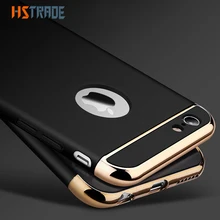 Fashion Women Man Ultra-thin Shockproof Armor Plated Frame Back Cover Case for Apple iPhone 6 6S 7 Plus 5s SE Phone Case