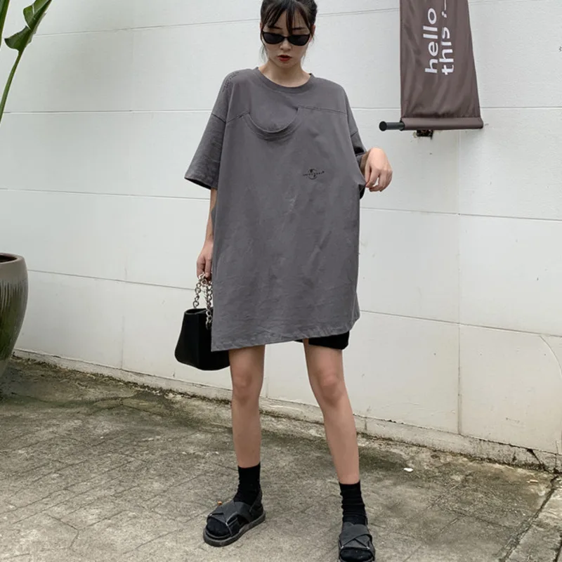 LANMREM 2019 New Summer Fashion Women Clothes Thin Styles Round Neck Batwing Sleeves Loose Pullover T-shirt Top WH31415
LANMREM 2019 New Summer Fashion Women Clothes Thin Styles Round Neck Batwing Sleeves Loose Pullover T-shirt Top WH31415