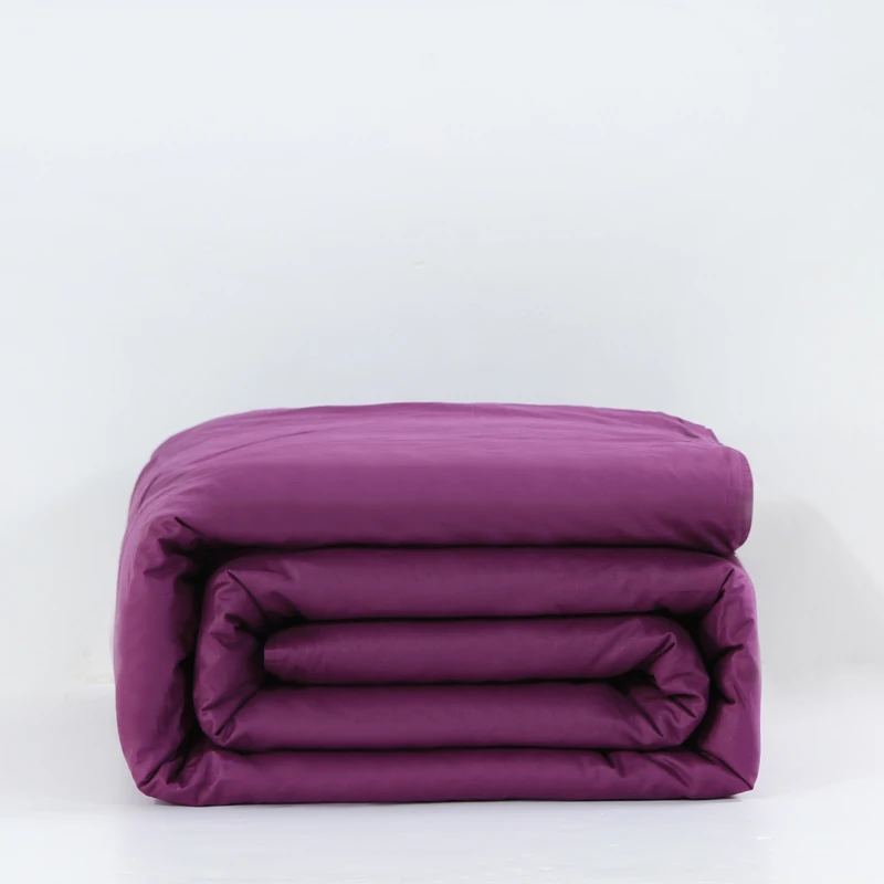 Hot Sale 2016 100% Cotton Pure Purple Bedding Set 1Pcs Duvet Cover Set Twin Queen Full Size Bedclothes No Comforter Home Textile 
Hot Sale 2016 100% Cotton Pure Purple Bedding Set 1Pcs Duvet Cover Set Twin Queen Full Size Bedclothes No Comforter Home Textile