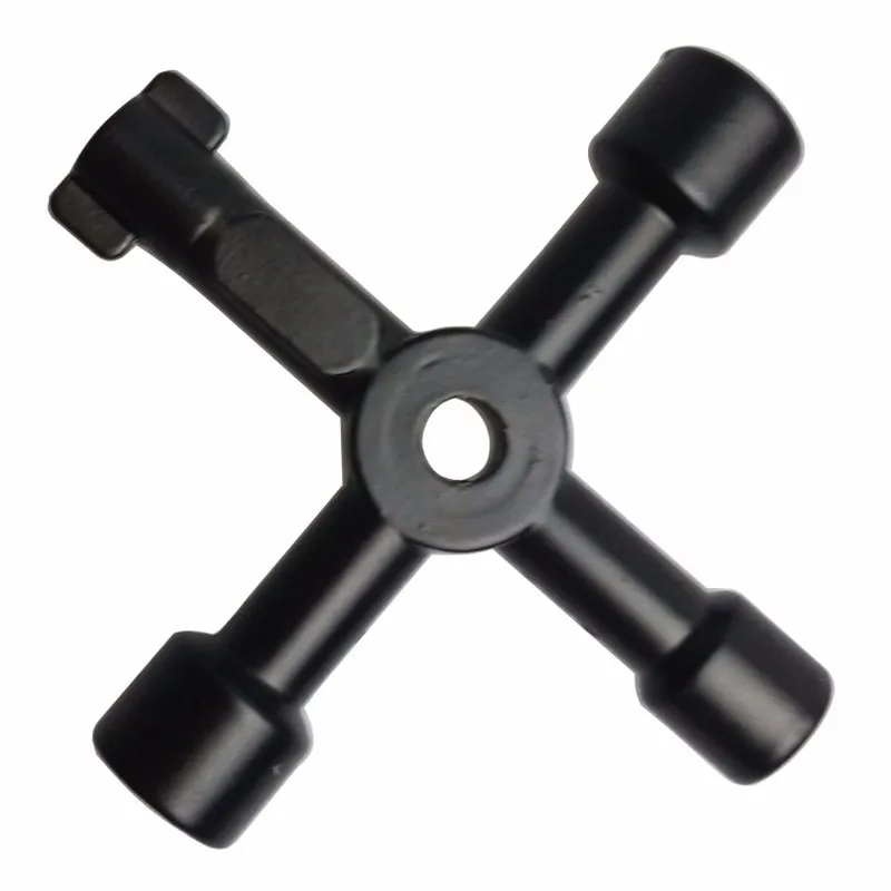 Multi-function Wrench Electric Control Cabinet Inside Triangle Key Wrench Elevator Water Meter Valve Square Hole Cross Wrench
Multi-function Wrench Electric Control Cabinet Inside Triangle Key Wrench Elevator Water Meter Valve Square Hole Cross Wrench