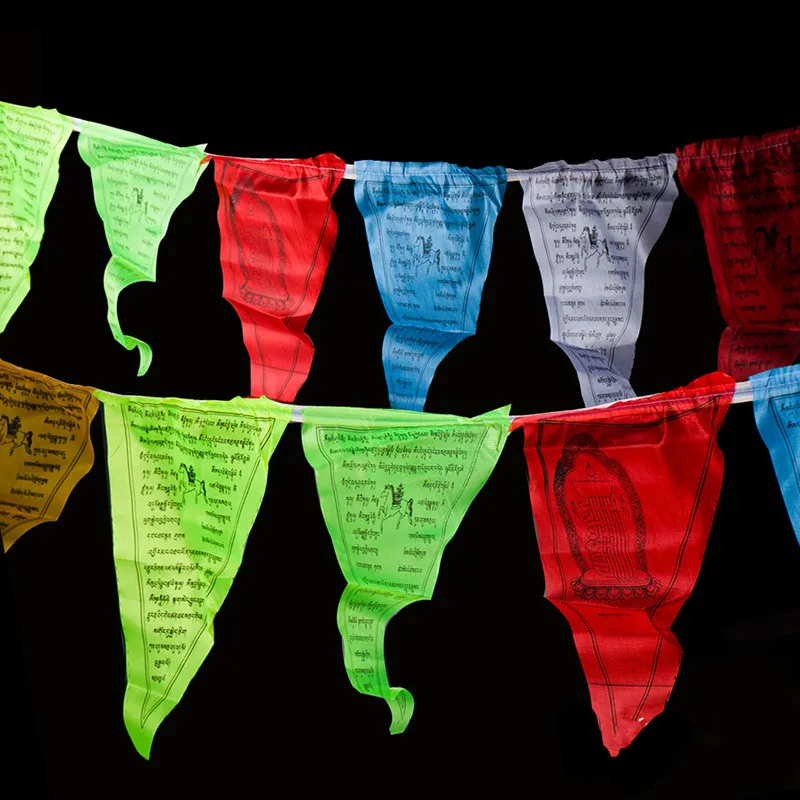 5 Colors Elements Silk Cloth Wind Horse Tibetan Buddhist Pennant,Hanging Decorate Clear Pattern 25pcs/string Prayer Flags
5 Colors Elements Silk Cloth Wind Horse Tibetan Buddhist Pennant,Hanging Decorate Clear Pattern 25pcs/string Prayer Flags