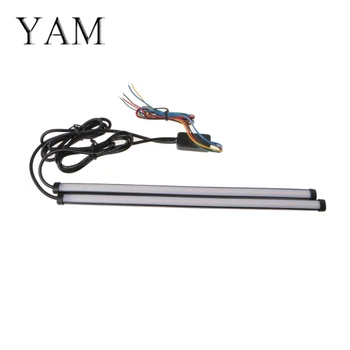 YAM 2x12" 5 mode Switchback Flowing Knight Turn Signal Brake Light Car DRL LED Strip
YAM 2x12" 5 mode Switchback Flowing Knight Turn Signal Brake Light Car DRL LED Strip
