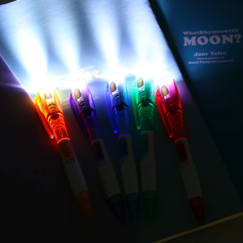 Creative LED Light Ballpoint Pen Blue Ink Pen Material Escolar Caneta Ball Pen Writing Tool Novelty Ltem for Gifts School Office
Creative LED Light Ballpoint Pen Blue Ink Pen Material Escolar Caneta Ball Pen Writing Tool Novelty Ltem for Gifts School Office