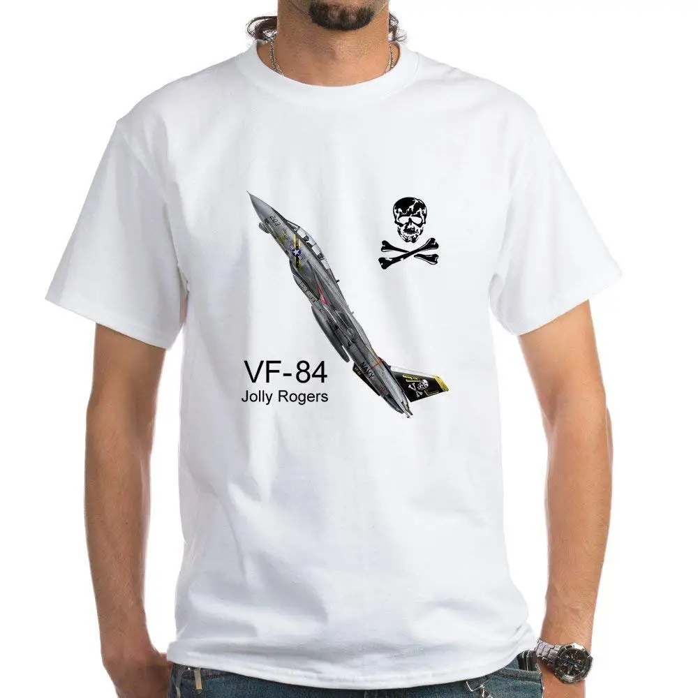 F-14 Tomcat Vf-84 The Jolly R - 100% Cotton T-Shirt, White Wholesale 2019 Hip Hop Brand New Clothing Short Sleeve Button Up
F-14 Tomcat Vf-84 The Jolly R - 100% Cotton T-Shirt, White Wholesale 2019 Hip Hop Brand New Clothing Short Sleeve Button Up