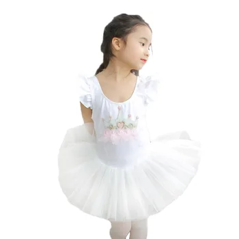2019 Cute Tutu Tulle Ballet Dress Girls Short Sleeve Ballet Dress for Child Leotard Ballet Dance Wear Gymnastic Skating Dress 
2019 Cute Tutu Tulle Ballet Dress Girls Short Sleeve Ballet Dress for Child Leotard Ballet Dance Wear Gymnastic Skating Dress