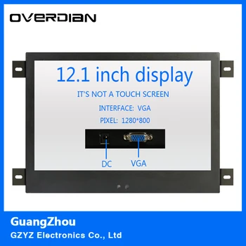 12.1/12" Display/Monitor VGA Interface Metal Shell Fixed Ear Installation 16:10 Non-touch Screen Industrial Control Lcd Monitor
12.1/12" Display/Monitor VGA Interface Metal Shell Fixed Ear Installation 16:10 Non-touch Screen Industrial Control Lcd Monitor