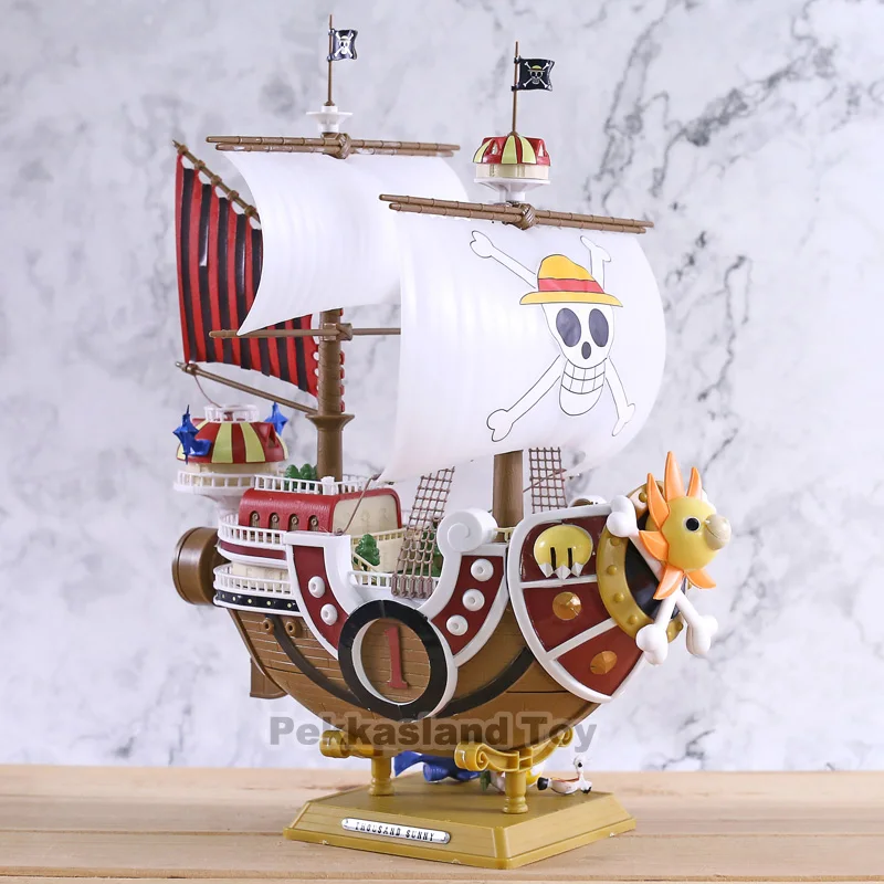 Anime One Piece Thousand Sunny Pirate Ship Model Boat PVC Action Figure Collectible Toy
Anime One Piece Thousand Sunny Pirate Ship Model Boat PVC Action Figure Collectible Toy