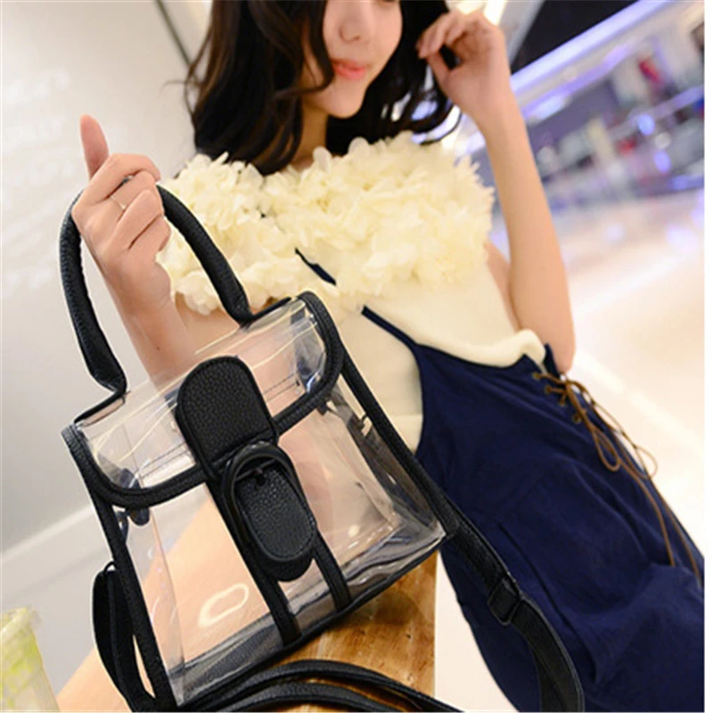 Popular Style Fashion Handbag Designer Ladies Leisure Bag Transparent Candy Color Clear Women Tote Shoulder Bags Women Trend
Popular Style Fashion Handbag Designer Ladies Leisure Bag Transparent Candy Color Clear Women Tote Shoulder Bags Women Trend