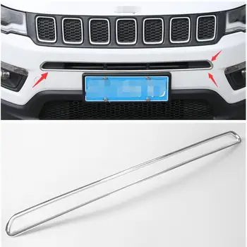 Yimaautotrims Front Below Grille Grill Frame Cover Trim 1 Pcs Fit For Jeep Compass 2017 2018 2019 2020 ABS / Exterior Chrome 
Yimaautotrims Front Below Grille Grill Frame Cover Trim 1 Pcs Fit For Jeep Compass 2017 2018 2019 2020 ABS / Exterior Chrome