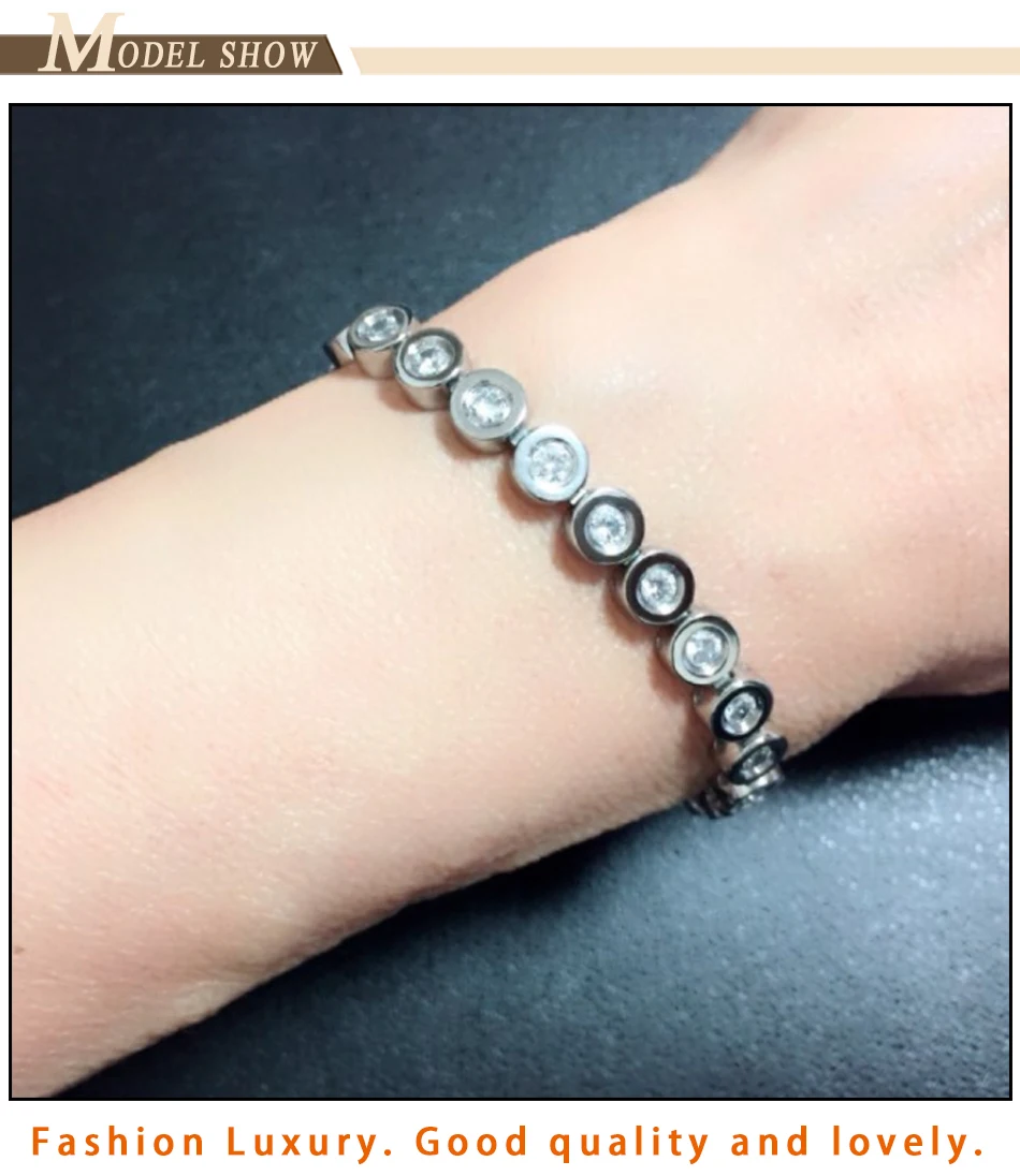 tennis bracelets women (8)pc
