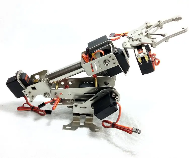 Official smarian 6 DOF Robot Arm intelligent rotation manipulator Digital Servo installed dhl fast free shipping arduino arm
Official smarian 6 DOF Robot Arm intelligent rotation manipulator Digital Servo installed dhl fast free shipping arduino arm
