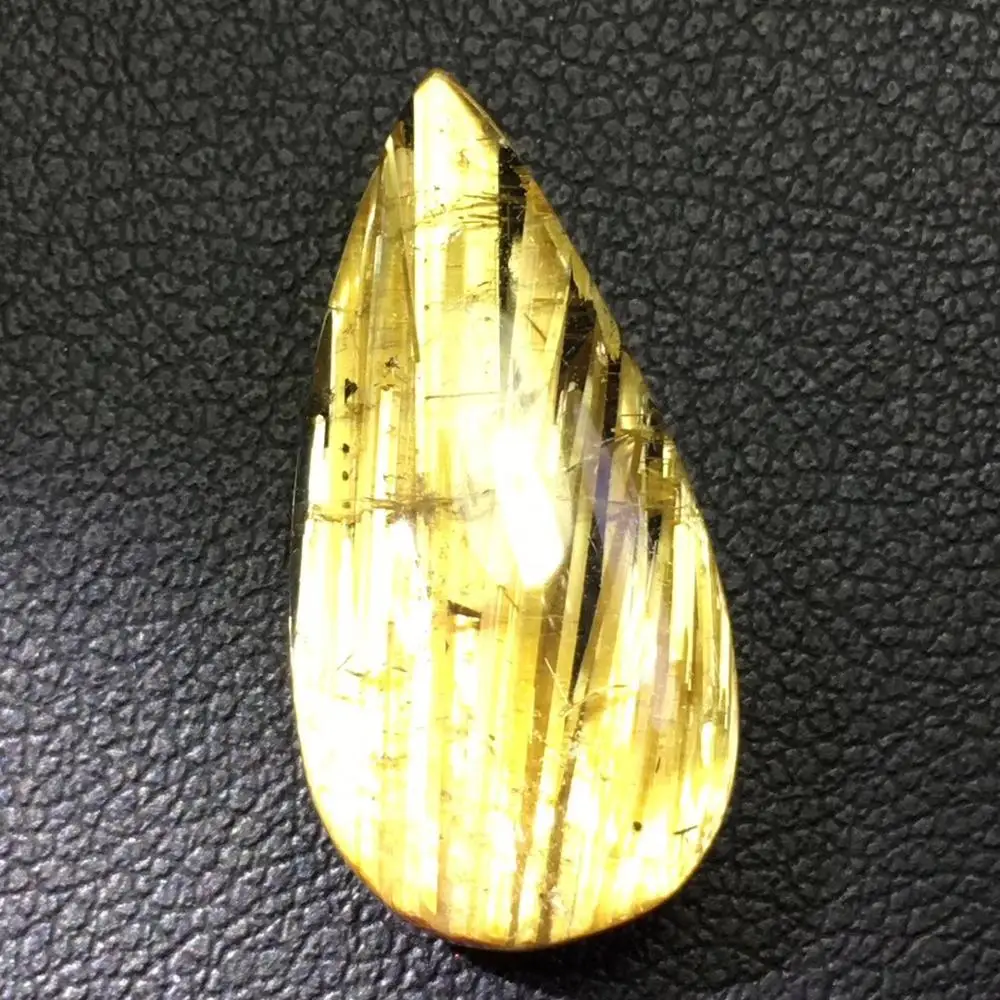 Top Quality Natural Gold Rutilated Quartz Titanium Pendant Water Drop Gemstone Gift 23x11x6mm Crystal Pendant Certificate AAAAAA
Top Quality Natural Gold Rutilated Quartz Titanium Pendant Water Drop Gemstone Gift 23x11x6mm Crystal Pendant Certificate AAAAAA