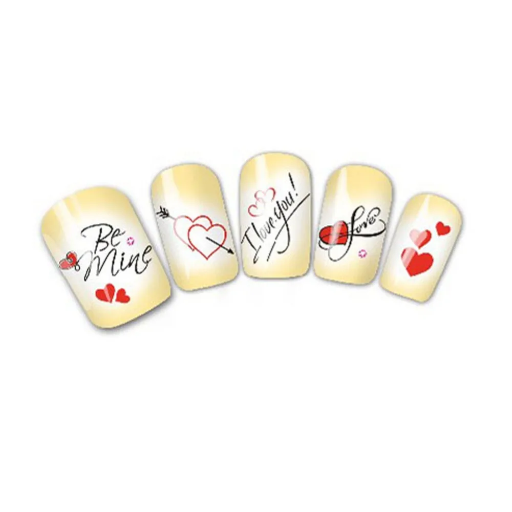 1Sheet!!! New & Pretty Letter Miss You Printing Love Heart for Nails Tips Decor of Water Transfer Decals Nail Art Stickers
1Sheet!!! New & Pretty Letter Miss You Printing Love Heart for Nails Tips Decor of Water Transfer Decals Nail Art Stickers