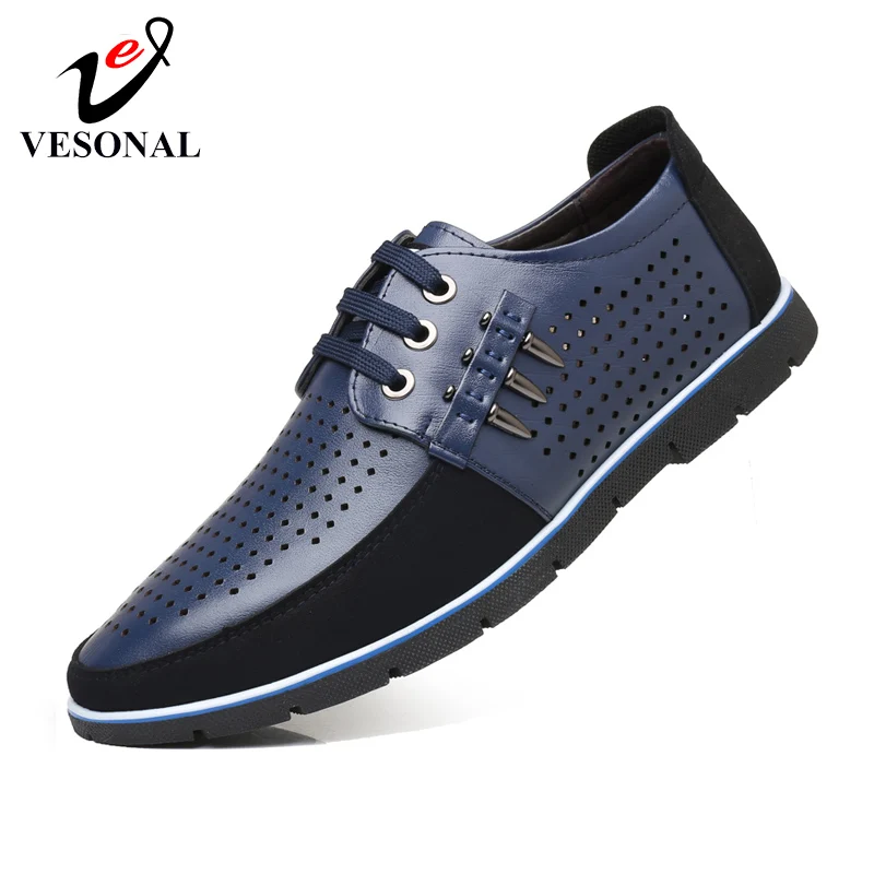 VESONAL Brand 2019 Summer breathable Hole Genuine Leather Men Shoes Brogue Breathable Casual Sneakers Comfortable Male Footwear
VESONAL Brand 2019 Summer breathable Hole Genuine Leather Men Shoes Brogue Breathable Casual Sneakers Comfortable Male Footwear