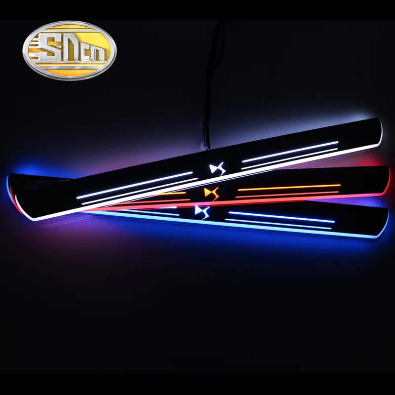 SNCN 4PCS Acrylic Moving LED Welcome Pedal Car Scuff Plate Pedal Door Sill Pathway Light For Citroen DS5 2015 2016 2017 2018
SNCN 4PCS Acrylic Moving LED Welcome Pedal Car Scuff Plate Pedal Door Sill Pathway Light For Citroen DS5 2015 2016 2017 2018