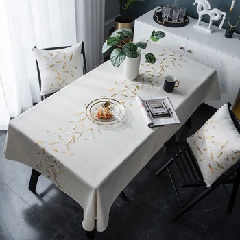 Modern Table Cloth Golden Leaf Table Cover Simple Tablecloths Tablecloth Background Cloth Home Decor Manteles Toalha De Mesa
Modern Table Cloth Golden Leaf Table Cover Simple Tablecloths Tablecloth Background Cloth Home Decor Manteles Toalha De Mesa