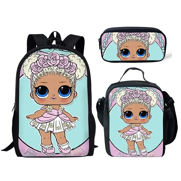 Thikin Casual Pretty Girls Cute Print School Bags 3pcs/set for Teen Girls School Backpack Cartoon Pattern Bookbag Lovely Satchel
Thikin Casual Pretty Girls Cute Print School Bags 3pcs/set for Teen Girls School Backpack Cartoon Pattern Bookbag Lovely Satchel