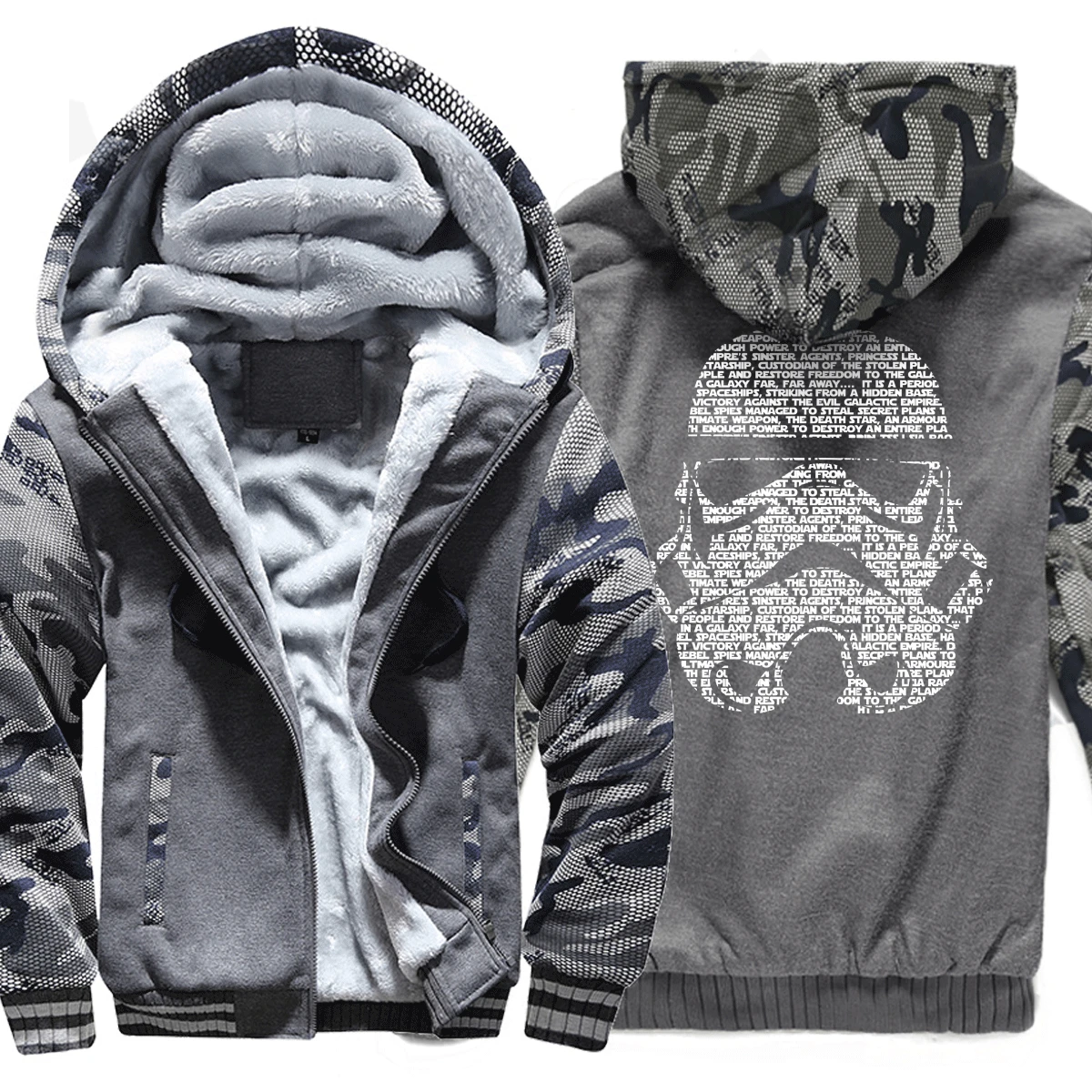 Sweatshirt For Male 2019 Winter Thick Hoodies Mens Zipper Tracksuit With Hat Print Darth Vader Men's Sportswear Harajuku Hipster
Sweatshirt For Male 2019 Winter Thick Hoodies Mens Zipper Tracksuit With Hat Print Darth Vader Men's Sportswear Harajuku Hipster