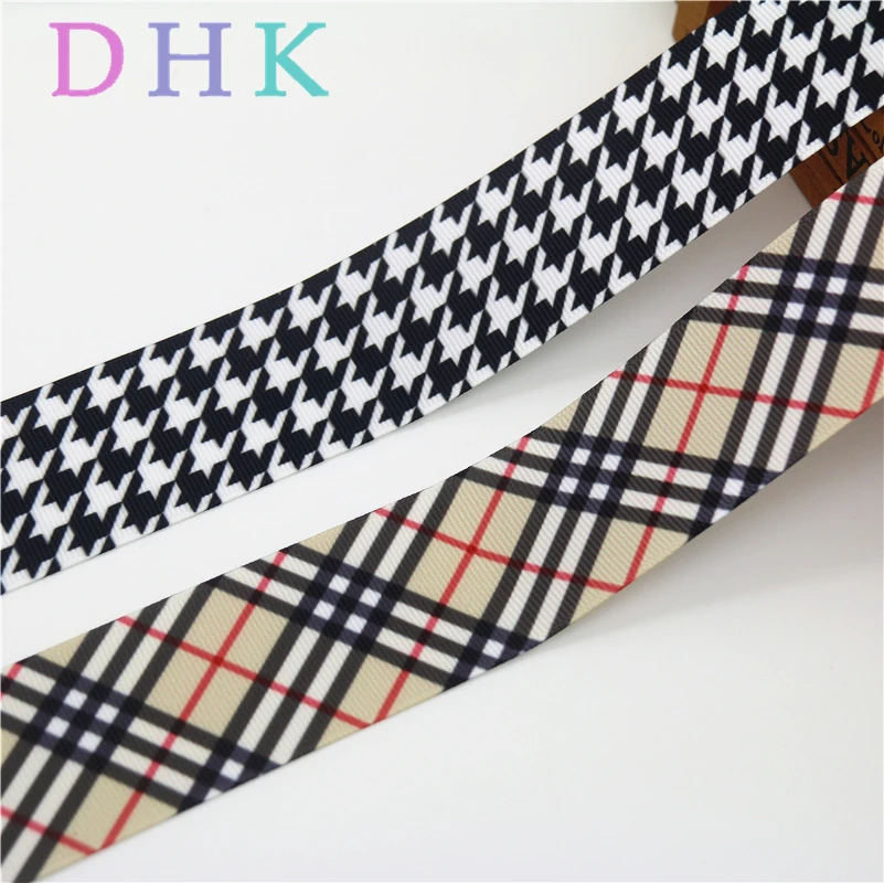 DHK 50yards pattern printed grosgrain Ribbon Accessory hairbow headwear decoration Wholesale OEM S854
DHK 50yards pattern printed grosgrain Ribbon Accessory hairbow headwear decoration Wholesale OEM S854