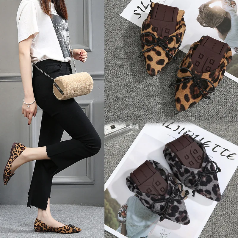 Plus size roll up flat women creepers spring bowtied shallow leopard lazy mules flats soft heels espadrilles pregnant shoes 2019
Plus size roll up flat women creepers spring bowtied shallow leopard lazy mules flats soft heels espadrilles pregnant shoes 2019