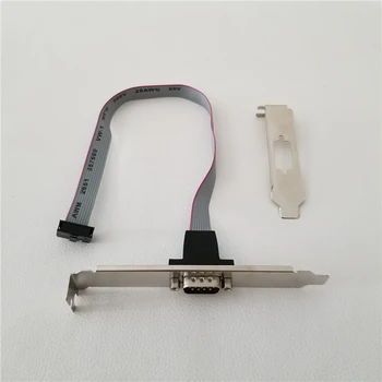 10pcs/lot Low profile & Normal Bracket Serial DB9 RS232 9pin 9p Com Port host case Cable
10pcs/lot Low profile & Normal Bracket Serial DB9 RS232 9pin 9p Com Port host case Cable