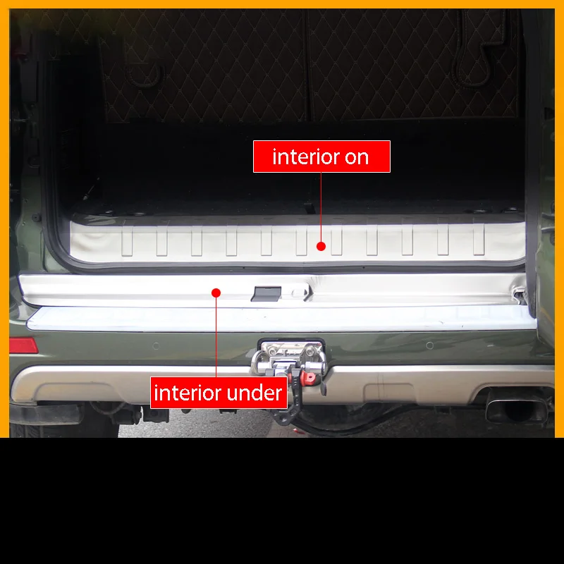 Trunk door trim modified interior built-in rear trim stainless steel trunk trim car Accessories For Haval H9 2015-2019
Trunk door trim modified interior built-in rear trim stainless steel trunk trim car Accessories For Haval H9 2015-2019