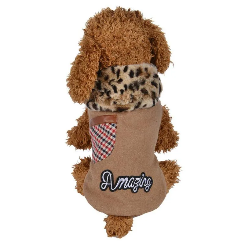 Adorable Winter Warm Padded Thickening Tiger Collar Coat Dog Costumes Pet Clothes
Adorable Winter Warm Padded Thickening Tiger Collar Coat Dog Costumes Pet Clothes