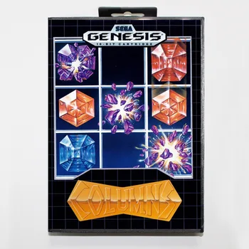 16 bit Sega MD game Cartridge with Retail box - Columns game card for Megadrive Genesis system
16 bit Sega MD game Cartridge with Retail box - Columns game card for Megadrive Genesis system