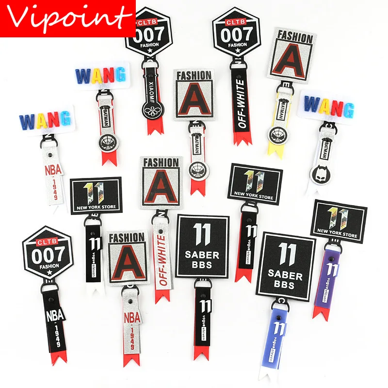 VIPOINT embroidery printed metal patches chain letter patches badges applique patches for clothing YM-73
VIPOINT embroidery printed metal patches chain letter patches badges applique patches for clothing YM-73