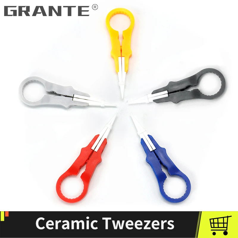 GRANTE Ceramic Tweezer DIY Vape Tool seramik plastic Tweezers Electronic Cigarette Vape Atomizer DIY Repair Hand Tool
GRANTE Ceramic Tweezer DIY Vape Tool seramik plastic Tweezers Electronic Cigarette Vape Atomizer DIY Repair Hand Tool