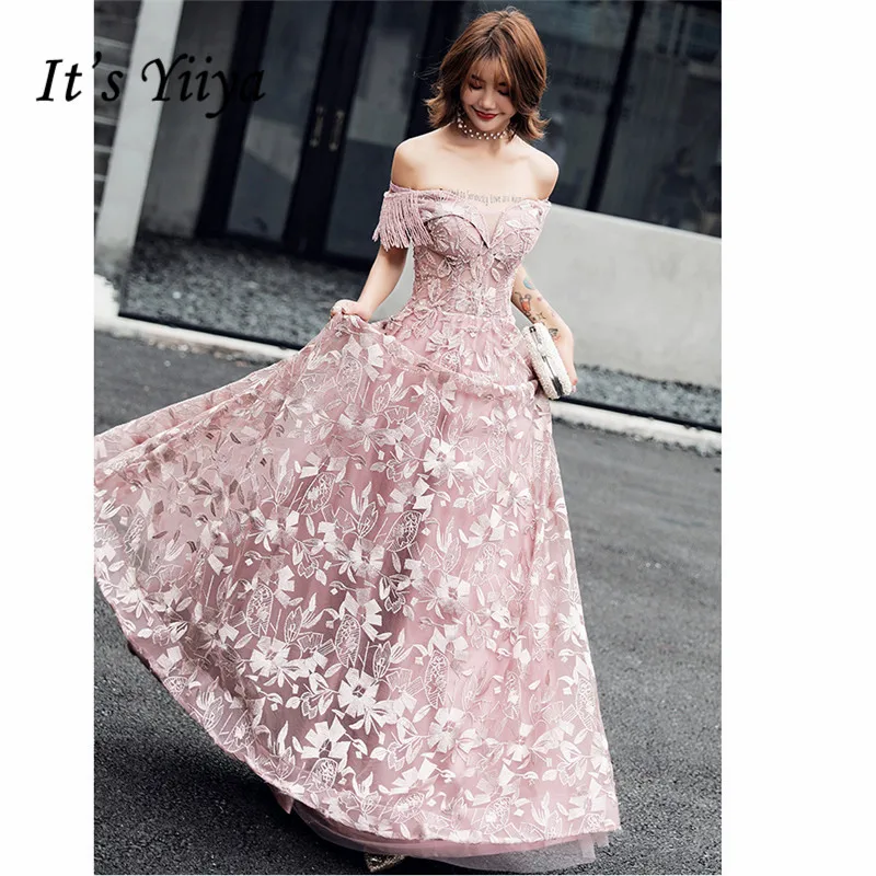 It's YiiYa Evening Dress 2019 Long Floral Embroid Beeding Women Party Dress Off-shoulder V-neck Robe de Soiree Plus Size E509
It's YiiYa Evening Dress 2019 Long Floral Embroid Beeding Women Party Dress Off-shoulder V-neck Robe de Soiree Plus Size E509