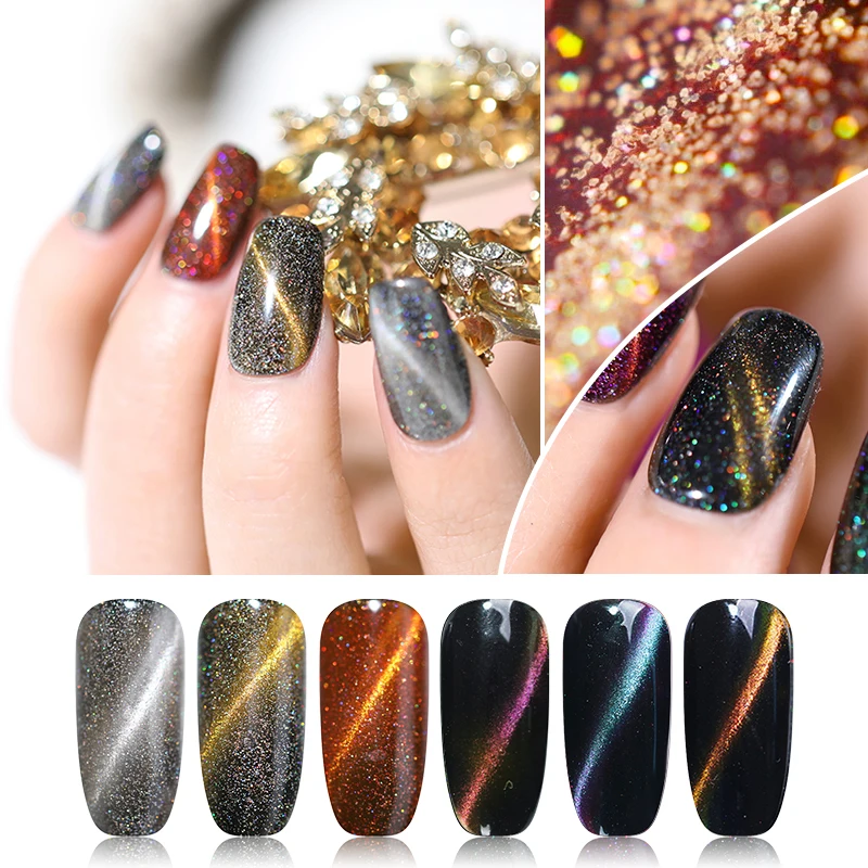 UR SUGAR 8ml Holographic Gel Polish 3D Magnetic Cat 3D Eye UV Gel Laser Design Soak Off Long Lasting Nail Art Gel Varnish
UR SUGAR 8ml Holographic Gel Polish 3D Magnetic Cat 3D Eye UV Gel Laser Design Soak Off Long Lasting Nail Art Gel Varnish