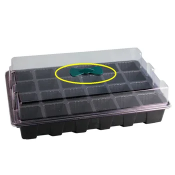 24 Holes Seedling Tray Thicken Nursery Pot Plate Nutrition Bowl Seedling Tray for Succulent Plantings Propagation Germination
24 Holes Seedling Tray Thicken Nursery Pot Plate Nutrition Bowl Seedling Tray for Succulent Plantings Propagation Germination