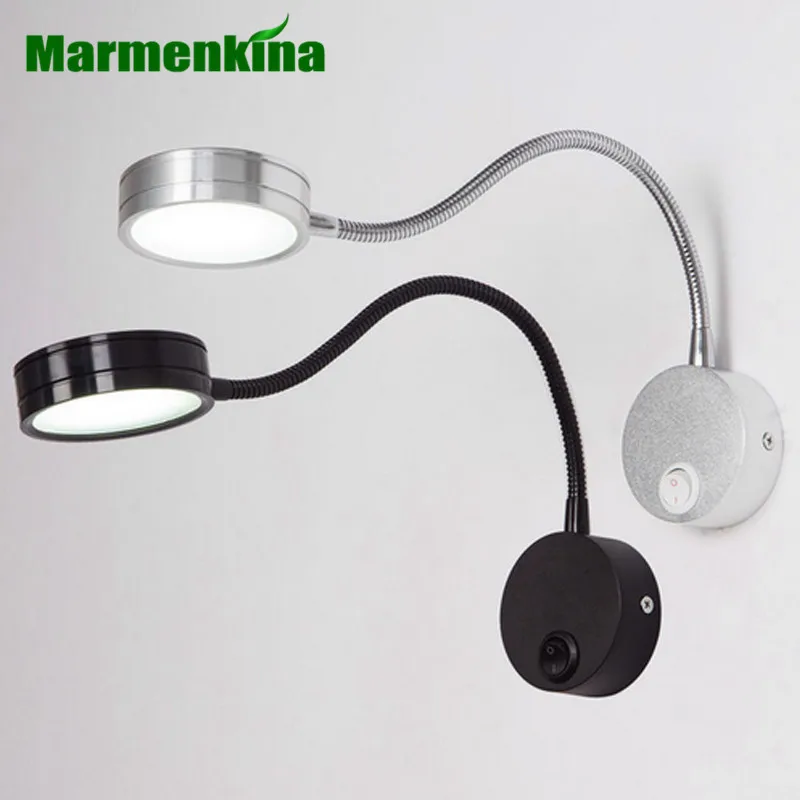 Marmenkina LED Wall Lamps WithSwitch 5W / 7W AC85-265V Bedroom Bedside Reading Light Direction Adjustable Indoor Lighting
Marmenkina LED Wall Lamps WithSwitch 5W / 7W AC85-265V Bedroom Bedside Reading Light Direction Adjustable Indoor Lighting