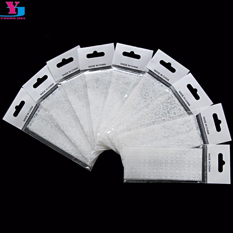 New Sexy 3D DIY Strip Lace Flower Nail Polish Decoration Design White Lace Nail Sticker Nail Art Tools For Women Beauty 9pcs/set
New Sexy 3D DIY Strip Lace Flower Nail Polish Decoration Design White Lace Nail Sticker Nail Art Tools For Women Beauty 9pcs/set