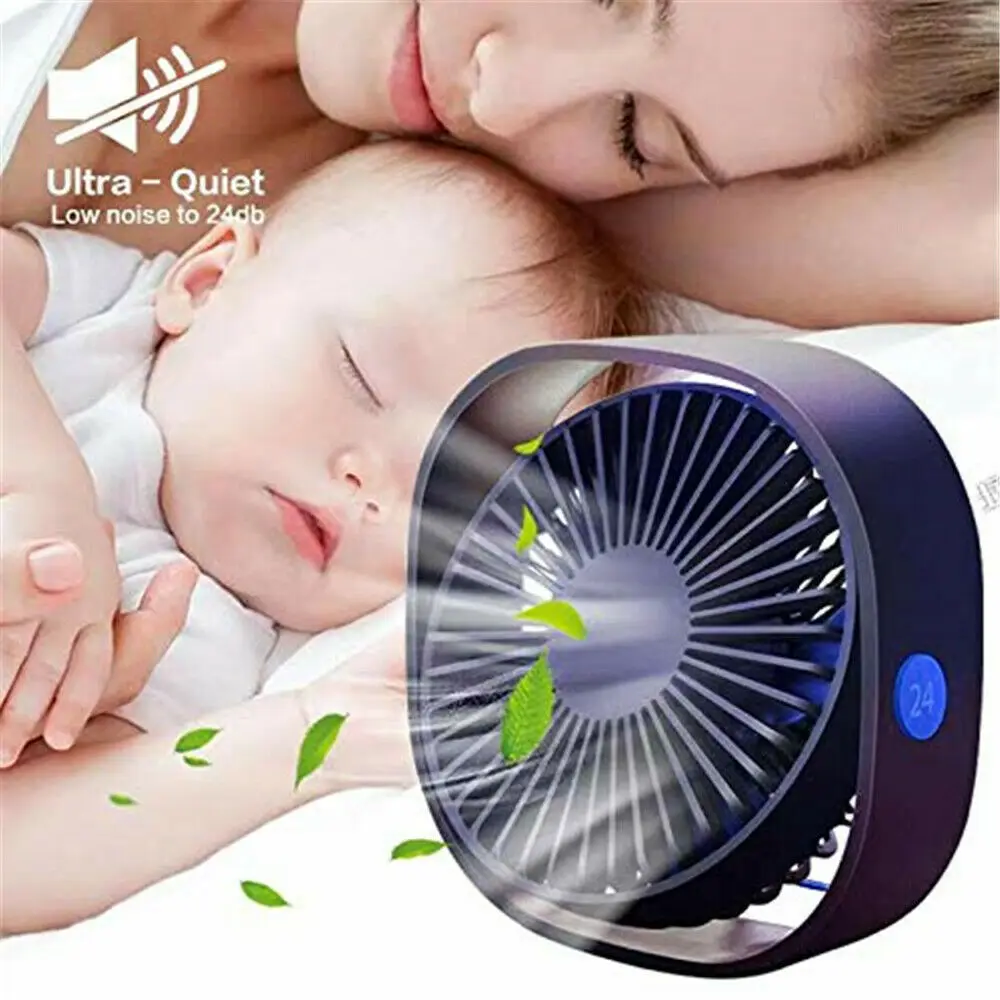 360° Mini Cooling Fan Portable USB Desktop Fan 3 Speed Summer Cooling Fan for Office Car Home Travel Holiday Beach
360° Mini Cooling Fan Portable USB Desktop Fan 3 Speed Summer Cooling Fan for Office Car Home Travel Holiday Beach