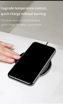 Baseus 10W Qi Wireless Charger For iPhone X Xs Max Glass Fast Wirless Wireless Charging Pad For Samsung S10 S9 Xiaomi Mi 9 MIX 3
Baseus 10W Qi Wireless Charger For iPhone X Xs Max Glass Fast Wirless Wireless Charging Pad For Samsung S10 S9 Xiaomi Mi 9 MIX 3