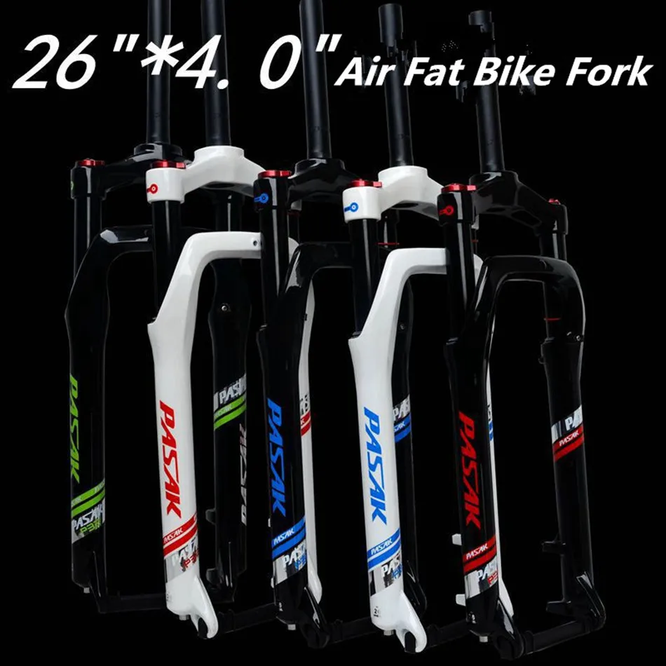 Snow MTB Moutain 26inch Bike Fork Fat bicycle Fork Air Gas Locking Suspension Forks Aluminium Alloy For 4.0"Tire 135mm
Snow MTB Moutain 26inch Bike Fork Fat bicycle Fork Air Gas Locking Suspension Forks Aluminium Alloy For 4.0"Tire 135mm