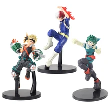 Model-Dolls Figure-Toys Academia Bakugo-Katsuki Todoroki Anime Midoriya My-Hero Shoto