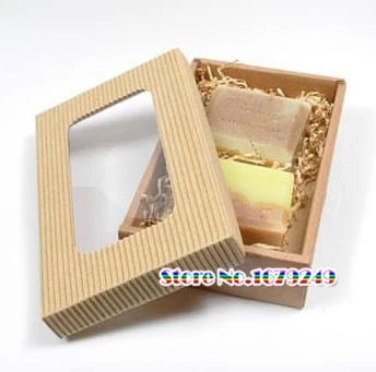 19.5*10.5*4.5CM Corrugated soap Packing box with window.Brown kraft gift boxes.2 lattice Corrugated paper soap box.50pcs/lot
19.5*10.5*4.5CM Corrugated soap Packing box with window.Brown kraft gift boxes.2 lattice Corrugated paper soap box.50pcs/lot
