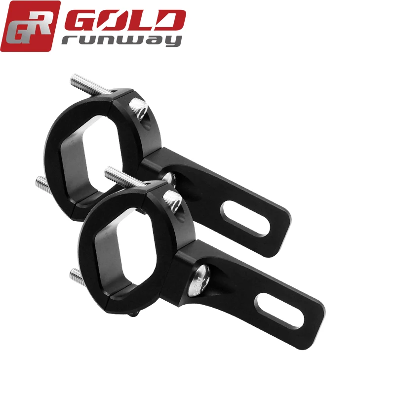GOLDRUNWAY CNC 1 1/4" 32mm Tube Forks Handlebar Head Light Holder Lamps Bracket Custom Motorcycle Headlight Mount Bracket
GOLDRUNWAY CNC 1 1/4" 32mm Tube Forks Handlebar Head Light Holder Lamps Bracket Custom Motorcycle Headlight Mount Bracket