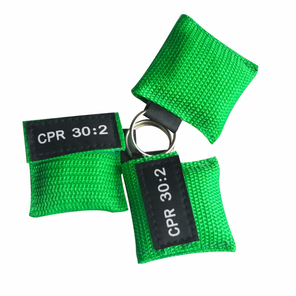 

850Pcs/Pack CPR Resuscitator Mask CPR Face Shield One Way Keychain Emergency Rescue Kit CE FDA Approved For Healthy