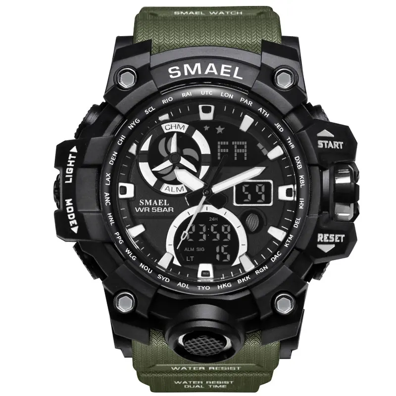 2019 Smael Brand Led Digital Watch Men Sport Super Cool Men's Quartz Sports Watches Luxury Brand Led Military Wristwatches Male
2019 Smael Brand Led Digital Watch Men Sport Super Cool Men's Quartz Sports Watches Luxury Brand Led Military Wristwatches Male