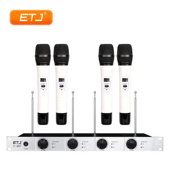 Professional Wireless Microphone 4 Transmitter Bodypack Headset Microphone Beltpack 4 Handheld VHF Wireless Microfone U-402
Professional Wireless Microphone 4 Transmitter Bodypack Headset Microphone Beltpack 4 Handheld VHF Wireless Microfone U-402