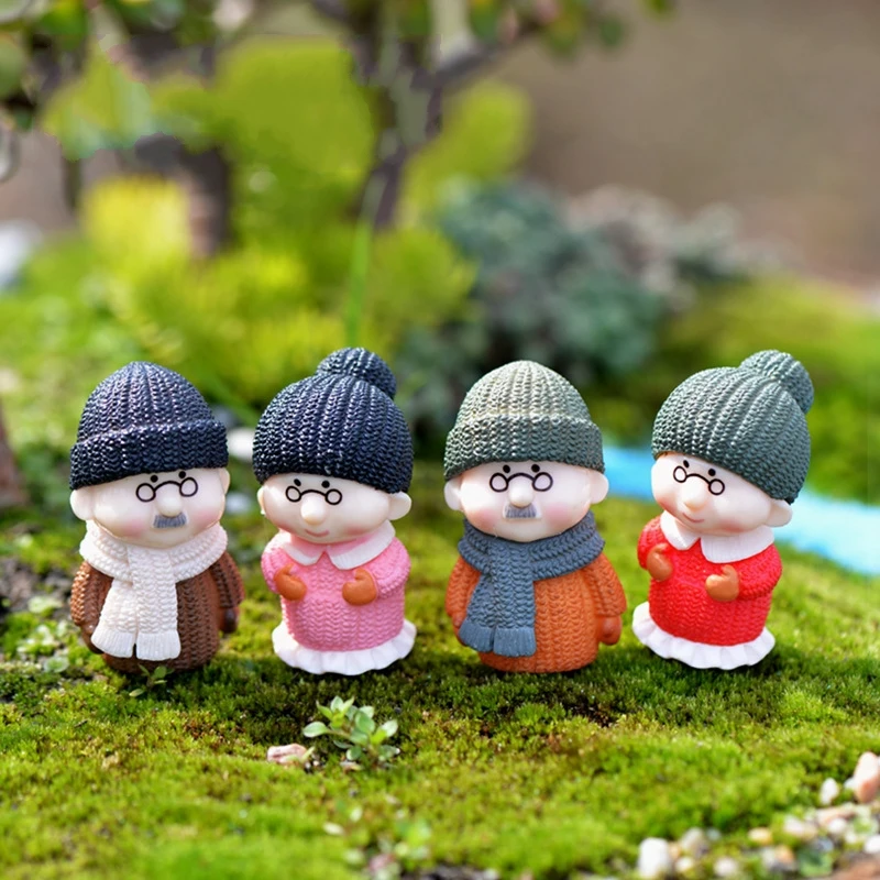 2019 1Pcs Winter Old Lover Grandmother Grandfather DIY Resin Fairy Garden Craft Decoration Miniature Micro Gnome Terrarium Gift
2019 1Pcs Winter Old Lover Grandmother Grandfather DIY Resin Fairy Garden Craft Decoration Miniature Micro Gnome Terrarium Gift