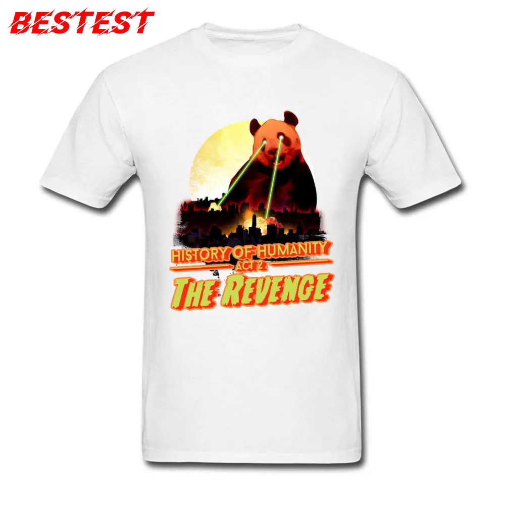 Act 2 The revenge Crewneck T Shirts Summer Fall Tops Shirt Short Sleeve Faddish Pure Cotton Simple Style Tee Shirt Comics Men Act 2 The revenge white
