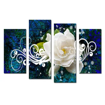 No Frame 4 panel Bright-Colored Flower Large HD Picture Modern Home Wall Decor Canvas Print Painting For House Decorate
No Frame 4 panel Bright-Colored Flower Large HD Picture Modern Home Wall Decor Canvas Print Painting For House Decorate