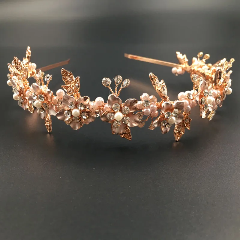 Floralbride Handmade Vintage Rhinestones Crystals Pearls Wedding Tiara Headband Bridal Crown Hair Accessories Bridesmaids Women
Floralbride Handmade Vintage Rhinestones Crystals Pearls Wedding Tiara Headband Bridal Crown Hair Accessories Bridesmaids Women