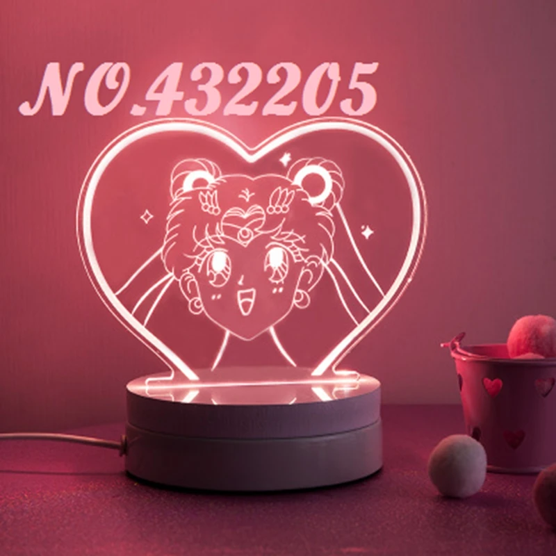 Pretty Soldier Sailor Moon Action Figure Mini Lovely Cute Cartoon Projection Night Light Lamp Doll Party Supply Decoration Gifts
Pretty Soldier Sailor Moon Action Figure Mini Lovely Cute Cartoon Projection Night Light Lamp Doll Party Supply Decoration Gifts